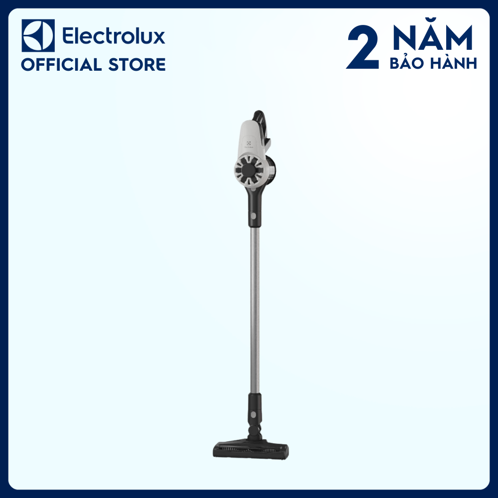 Máy hút bụi không dây Electrolux UltimateHome 300 - EFP31212 - Hoạt động liên tục đến 30 phút*. Làm sạch mọi ngóc ngách, cất giữ tiện lợi