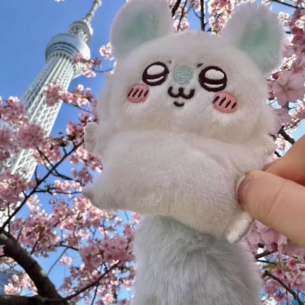 Gấu bông momonga keychain 16cm ship HOẢ TỐC HCM Momonga chiikawa móc khóa xinh cute