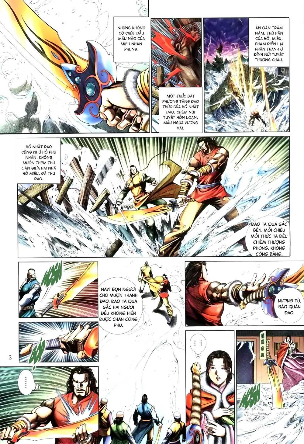 tuyết sơn phi hồ - mã vinh thành chapter 3 3