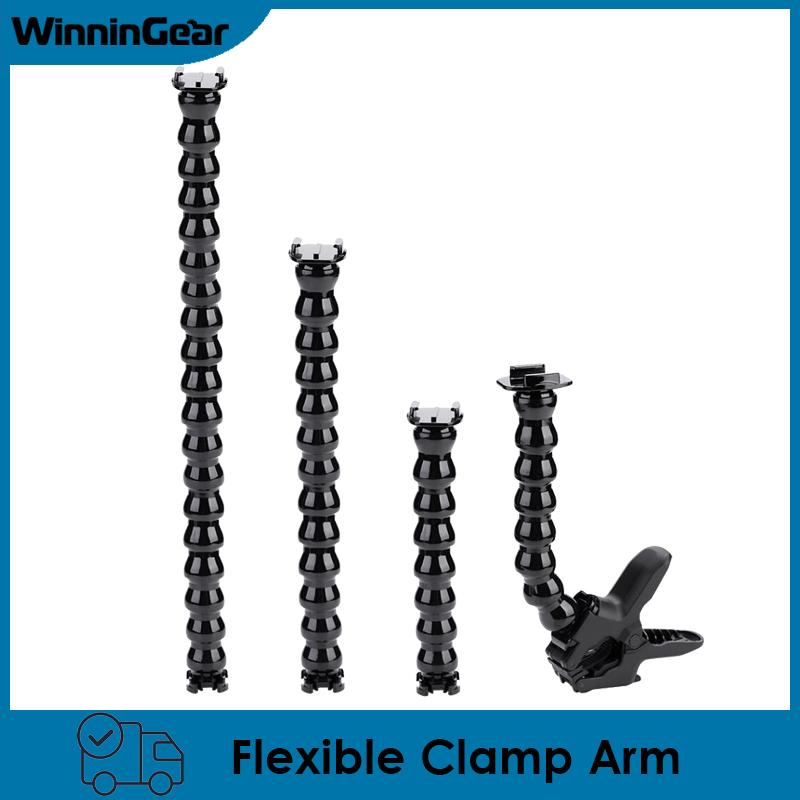 Flex Kẹp Gắn Tay Có Cổ Ngỗng Có Thể Điều Chỉnh Hàm Linh Hoạt Kẹp Giá Đỡ Cho GoPro Hero 10 9 8 7 4 Camera Hành Động Hỗ Trợ