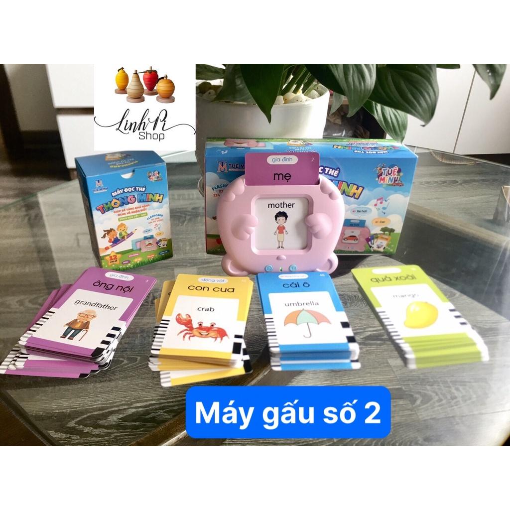 Máy đọc thẻ flashcard song ngữ Anh- Việt