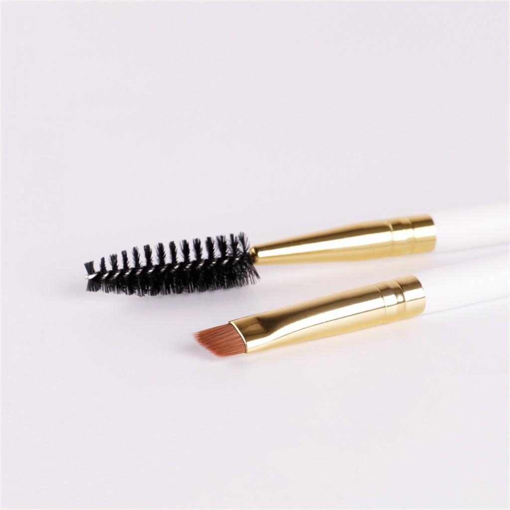 Cọ vẻ chân mày cao cấp 2 đầu Docolor Angled Eye Brow Brush