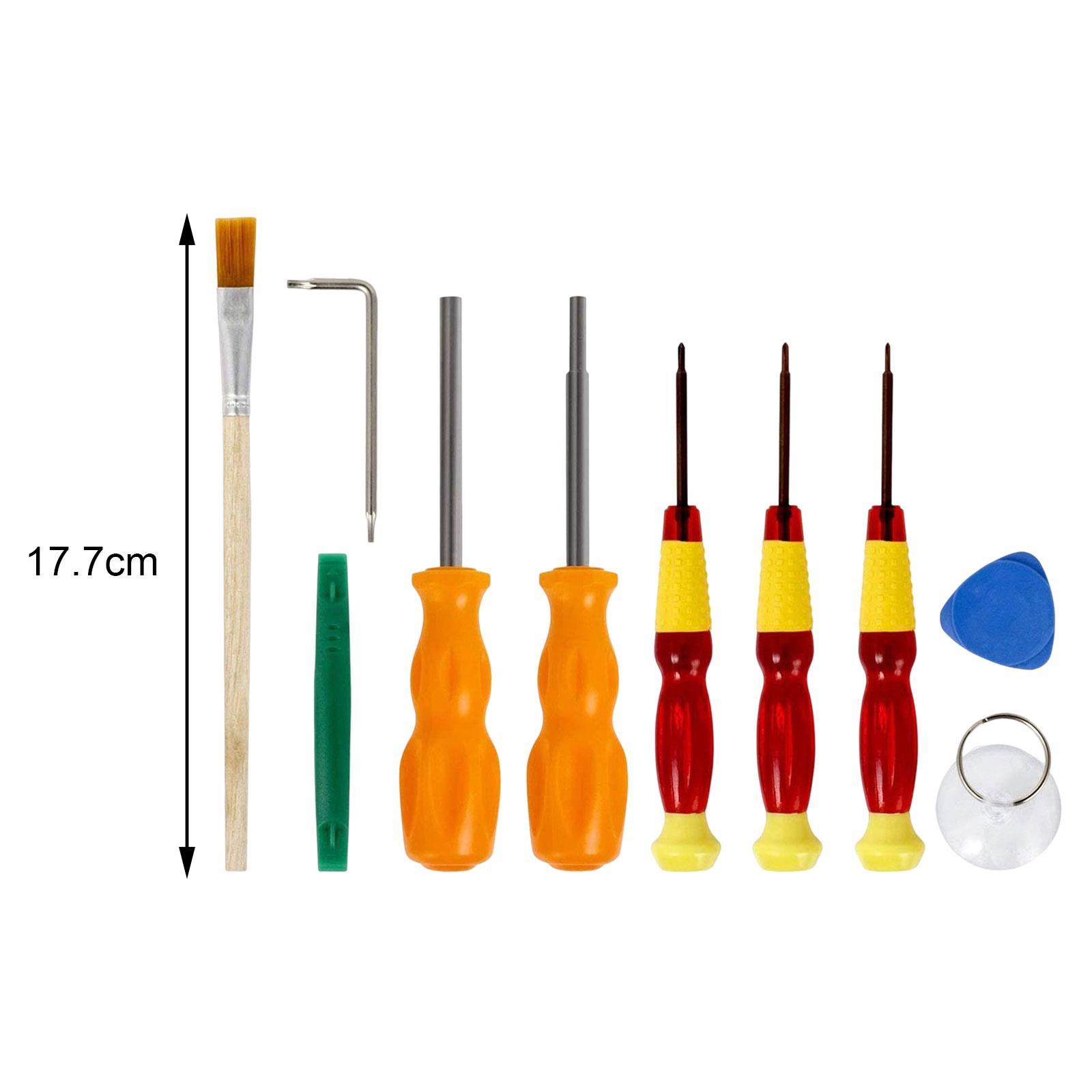 9x Professional Screwdriver Set Durable Accessories T8 for Game Console