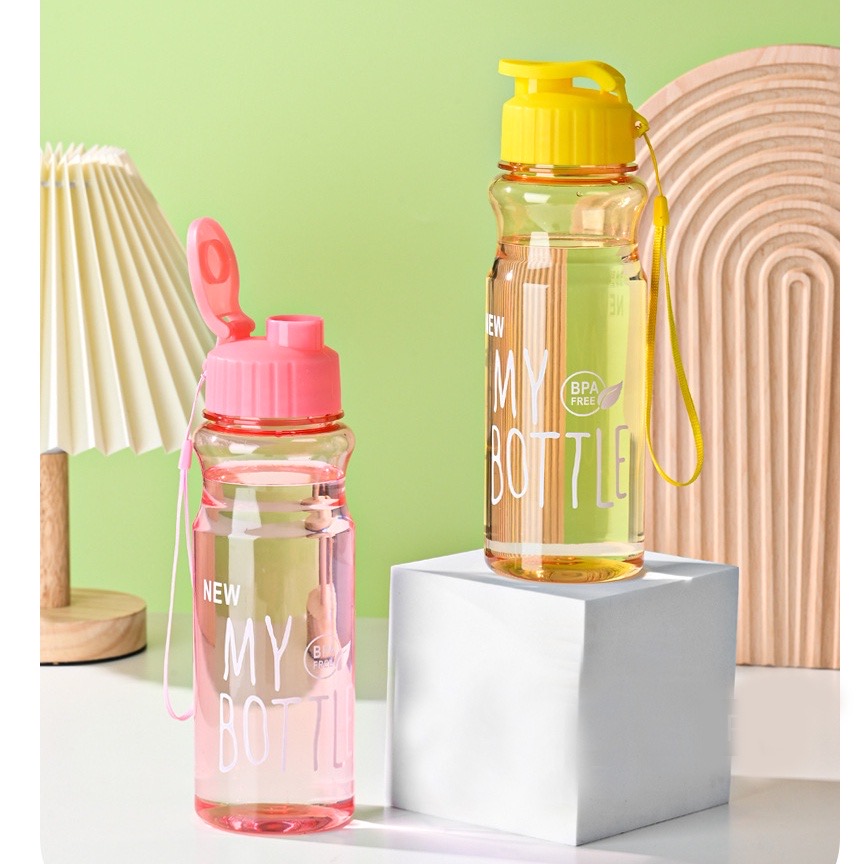 Bình Đựng Nước Học Sinh Bình Nước Văn Phòng MY BOTTLE nhỏ gọn 600ml
