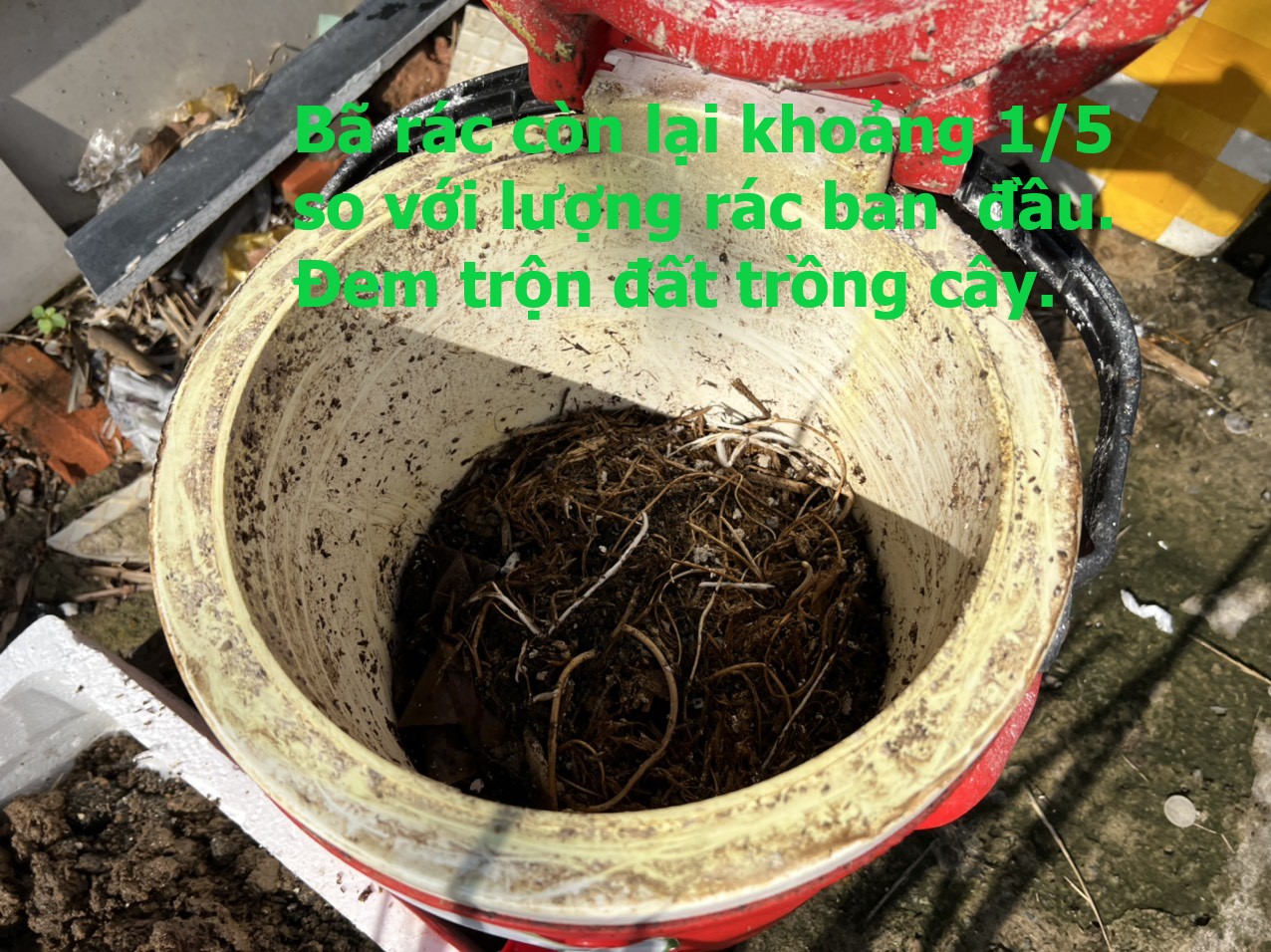 Thùng ủ rác hữu cơ G-bin