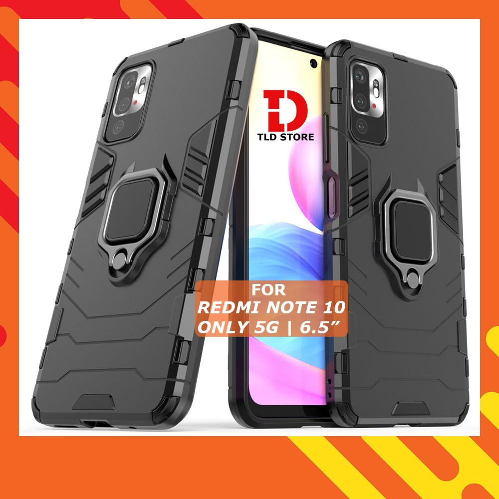Ốp lưng cho Xiaomi Redmi Note 10 10S 4G 5G 10 Pro chống sốc kèm nhẫn xoay chống xem video bảo vệ camera