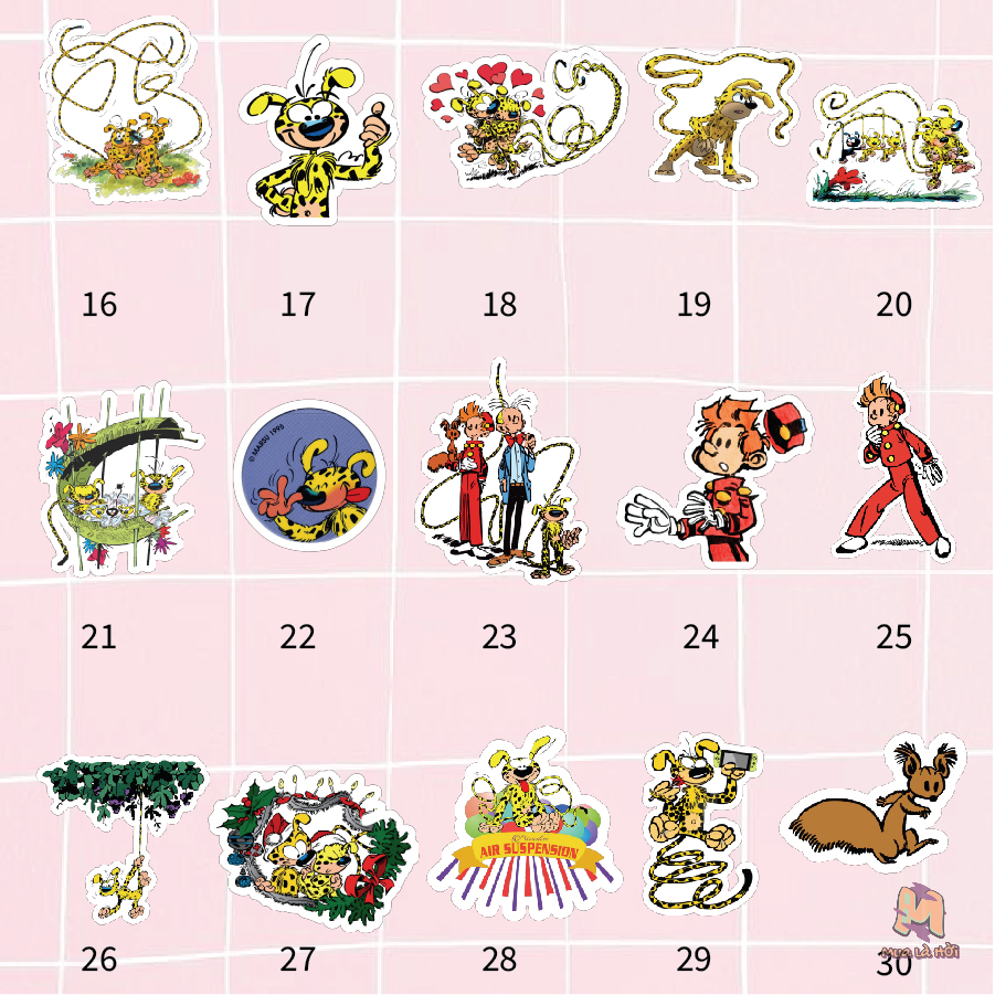 Túi Tote in hình chủ đề Marsupilami