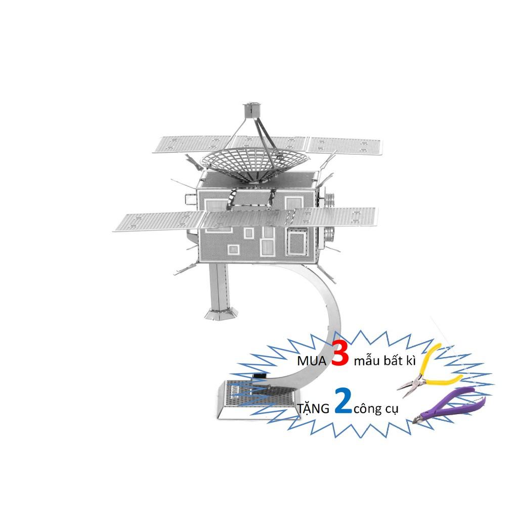 Mô Hình Lắp Ráp 3d Vệ tinh nhân tạo Hayabusa