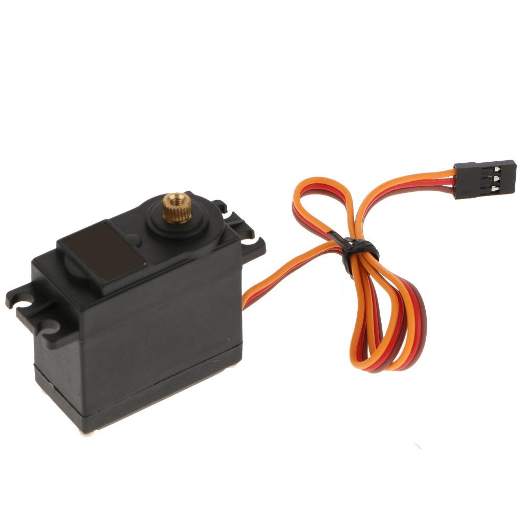 Cao Chất Lượng Full Kim Loại Bánh Răng 360 Độ Động Cơ Servo 15Kg Mô-men Xoắn Cao Cho Robot Cơ Cánh Tay