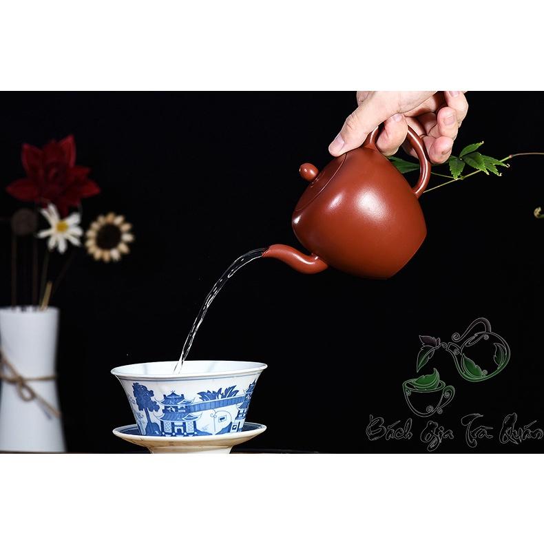 MAX SALE️ Ấm Tử Sa Mỹ Nhân Kiên 280ml – NN Thiền Phương – Đại Hồng Bào – TS380