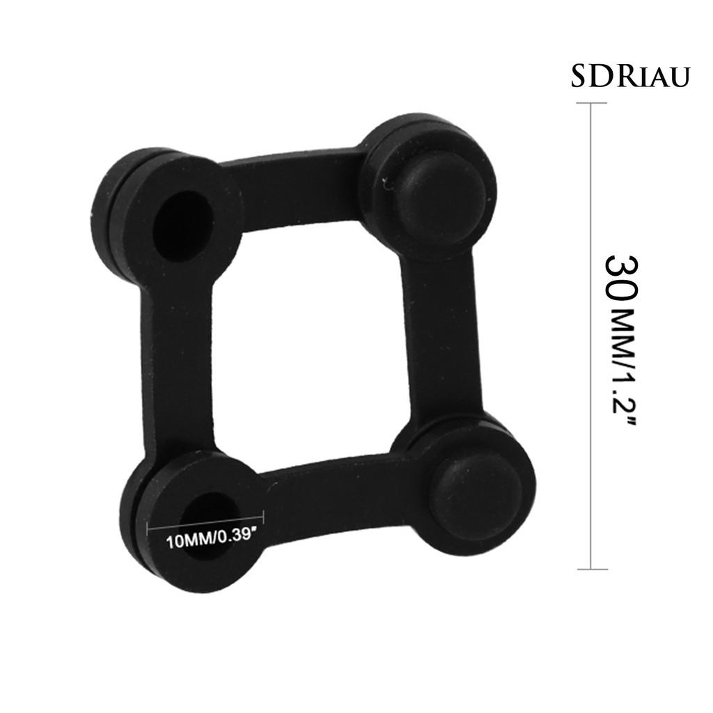Set 4 Nắp Đậy Ống Xả Dầu Bằng Cao Su Dành Cho Xe Ô Tô / Mô Tô