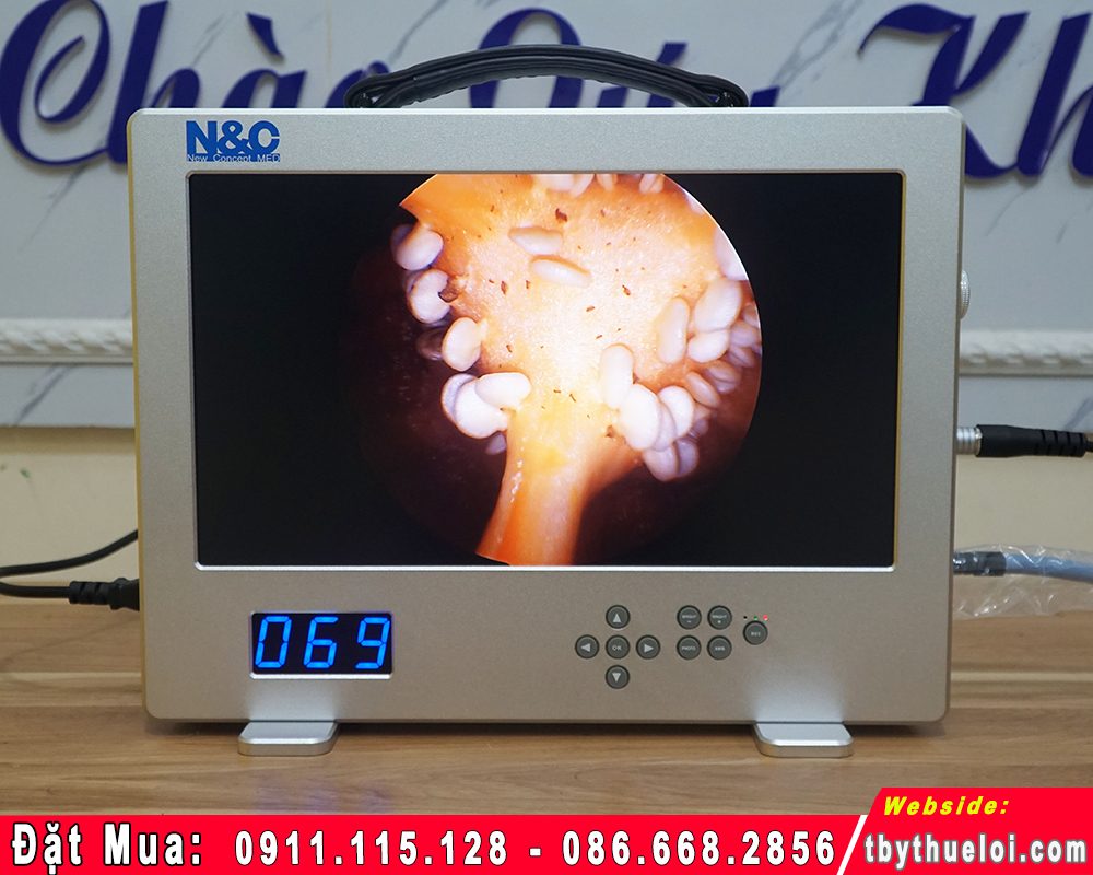 Máy Nội Soi Tai Mũi Họng Sách Tay FULL HD - NCM 15 - Sách Tay 3 Trong 1