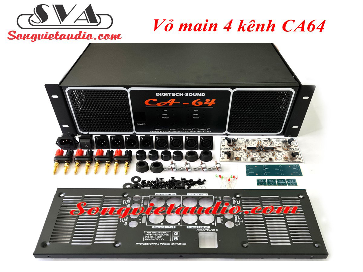 VỎ MAIN, VỎ CỤC ĐẨY 4 KÊNH CA 64