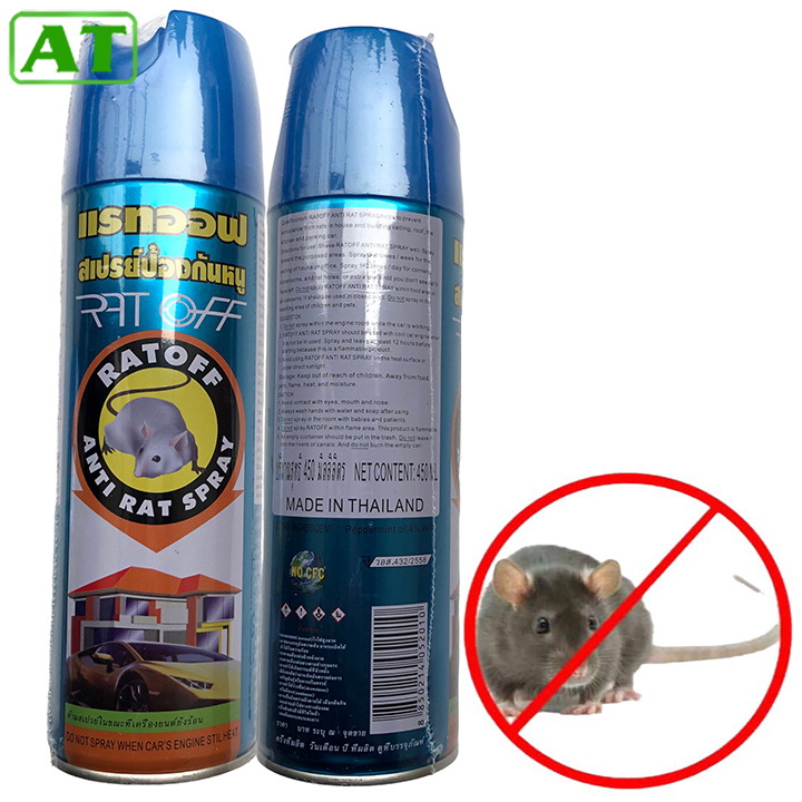 Bình Xịt Đuổi Chuột RAT OFF ANTI RAT SPRAY