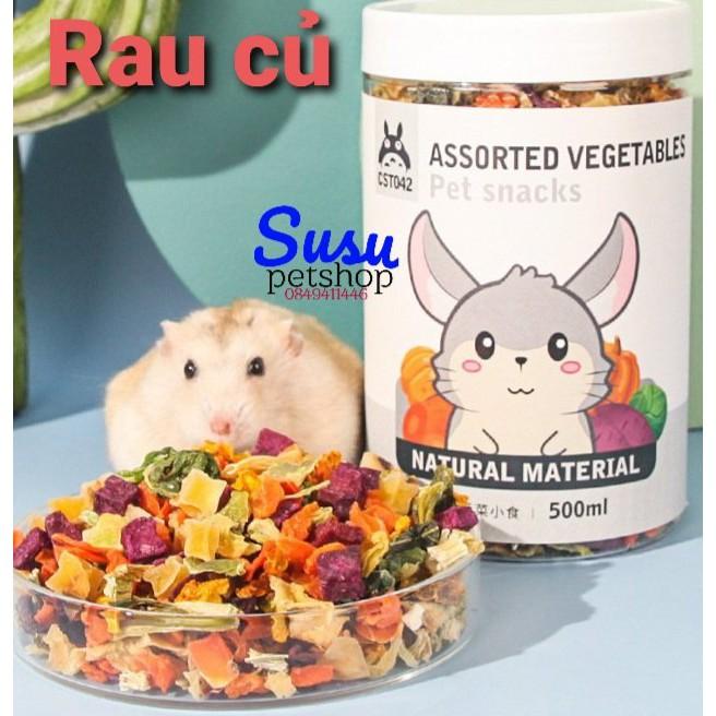 Rau củ sấy cho Hams, Thỏ và Bọ 500ml