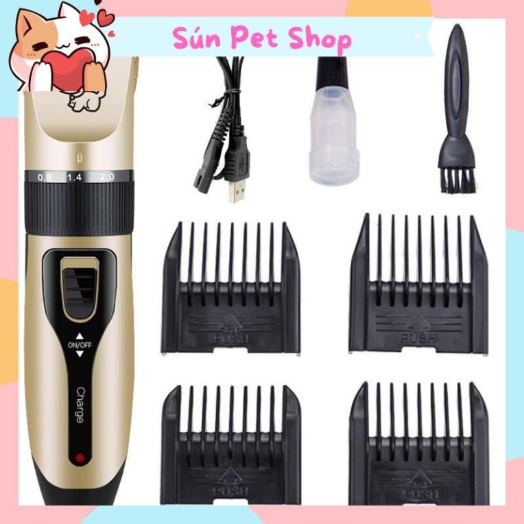 Bộ tông đơ cắt lông cho chó mèo Clipper cao cấp