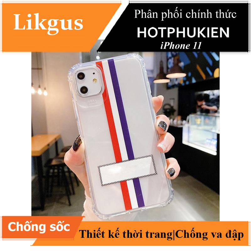 Ốp lưng chống sốc trong suốt cho iPhone 11 6.1 inch hiệu Likgus Thom Brow - hàng nhập khẩu