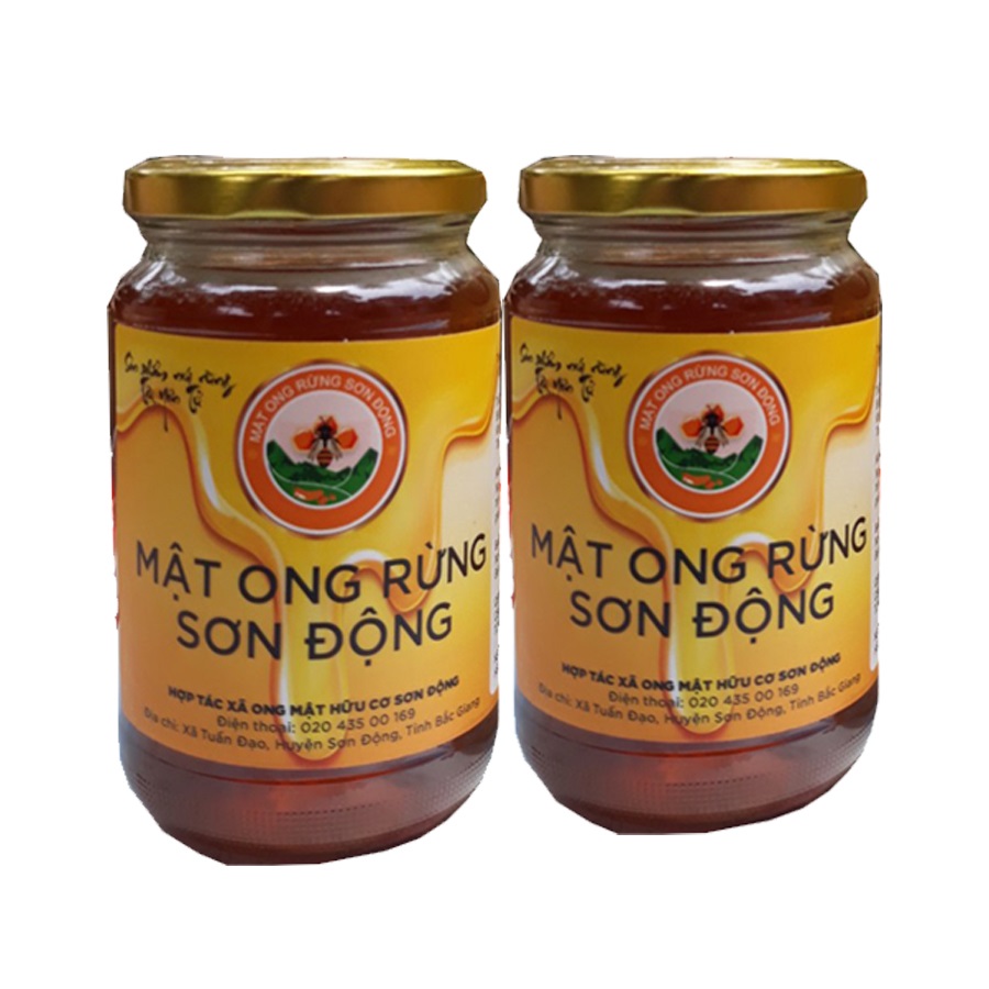 Mật Ong  Rừng Sơn Động 1000ml