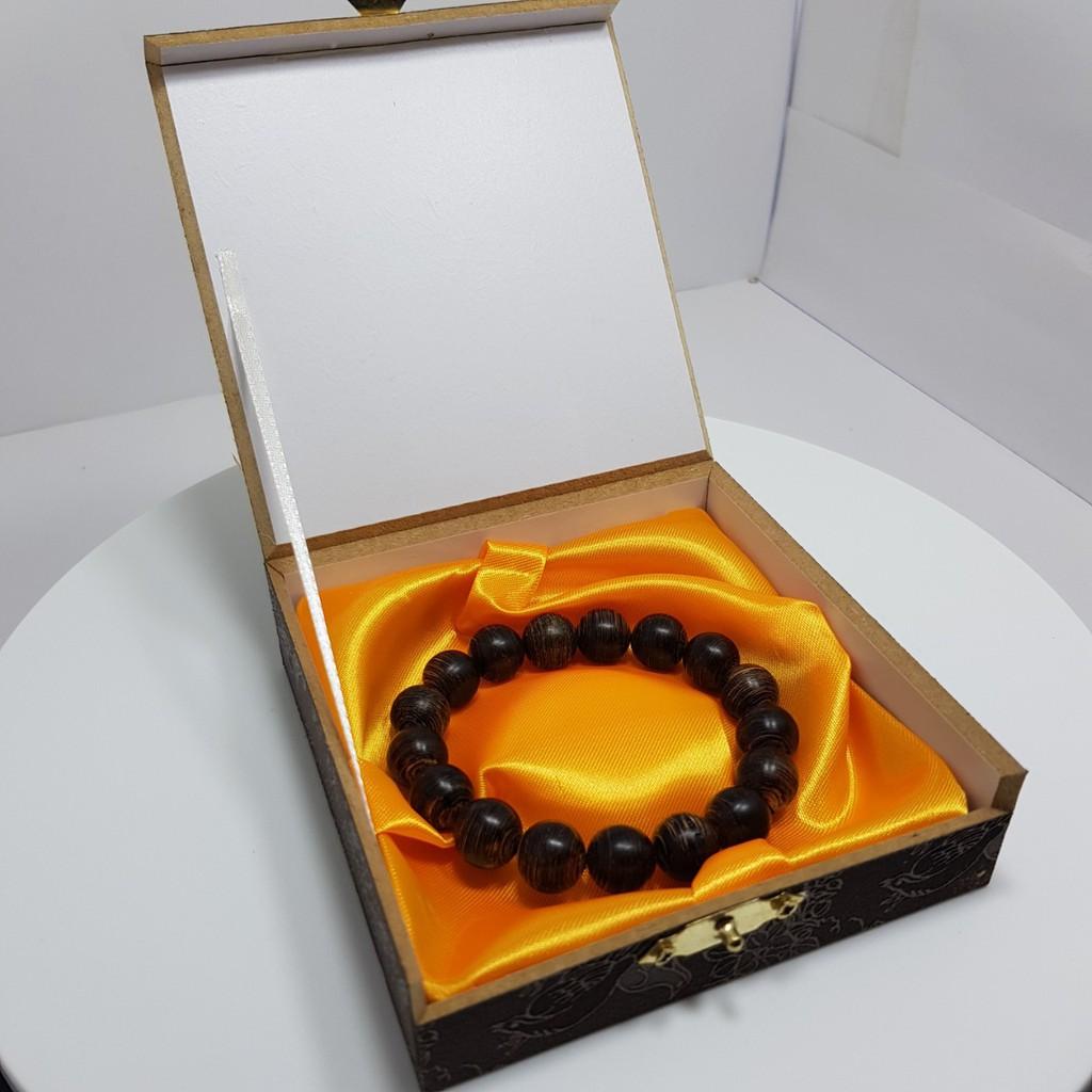 Vòng tay trầm hương️ PHONG THỦY ️ sánh chìm nước hạt tròn 10,12 ly