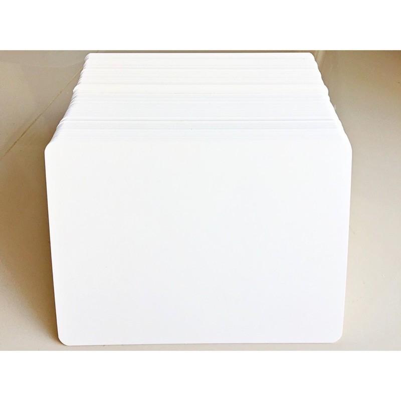 Flashcard Thẻ Trắng Viết Chữ Đơn 100 thẻ 15x21cm chuẩn Ivory 350