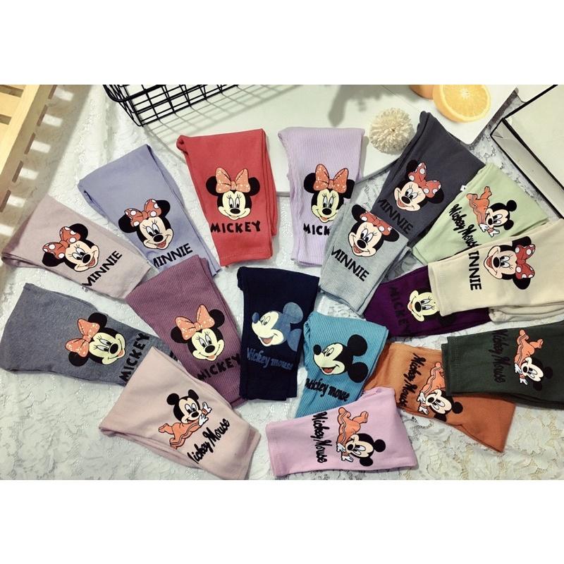 Quần legging len tăm, quần dài thu đông cho bé gái