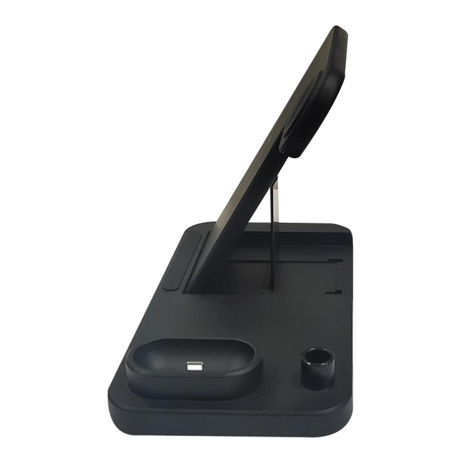 Wireless Charger Charging Station Dock For Watch Phone Pencil EU