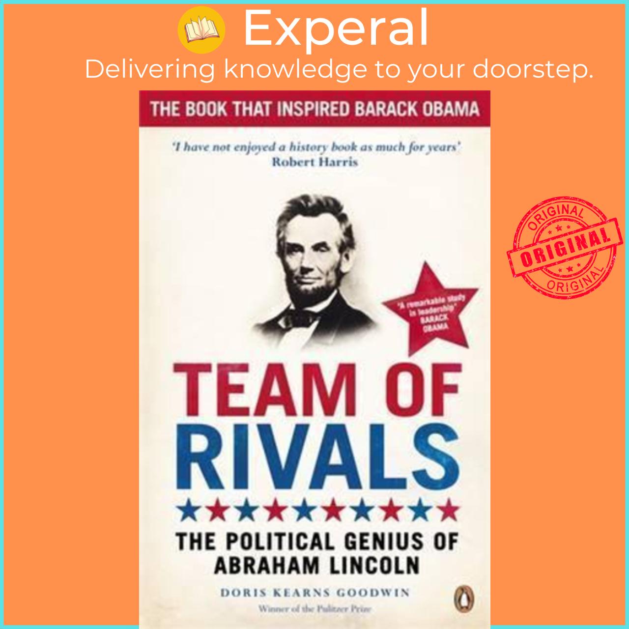 Sách - Team of Rivals : The Political Genius of Abraham Lincoln by Doris Kearns Goodwin (UK edition, paperback)