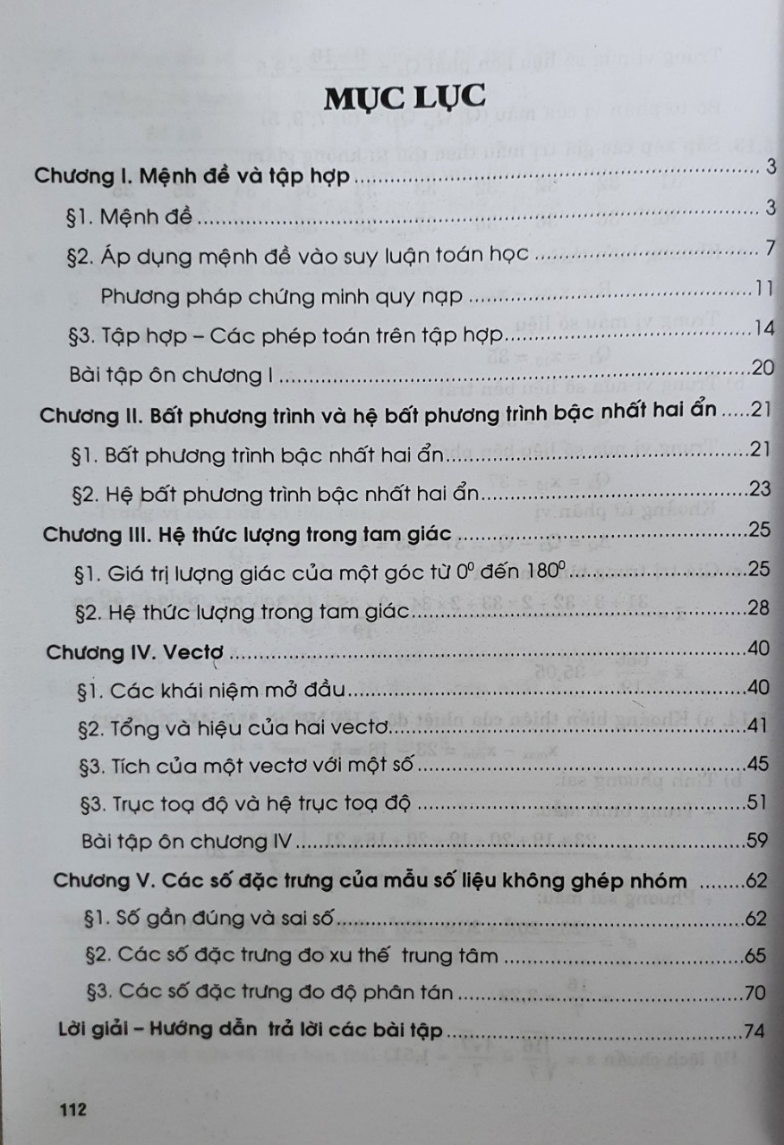 Bài Tập toán Lớp 10 - Cơ Bản Và Nâng Cao Tập 1