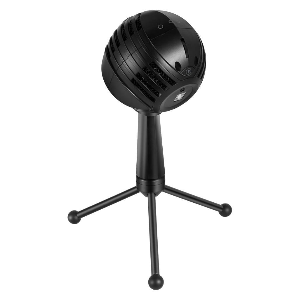 Studio USB Condenser Recording Microphone Stand Mic Built in Audio Interface