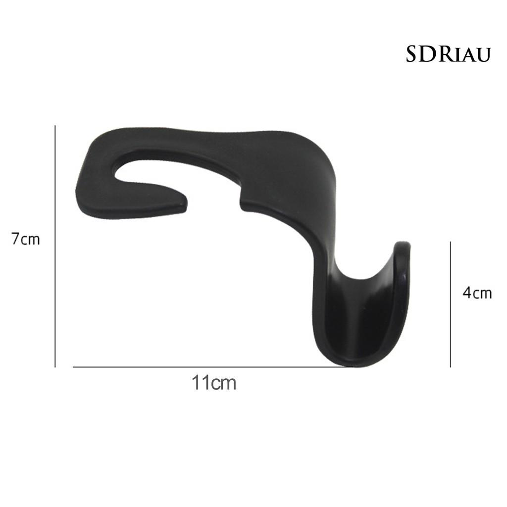 Set 4 móc treo đồ gắn sau ghế xe hơi tiện dụng