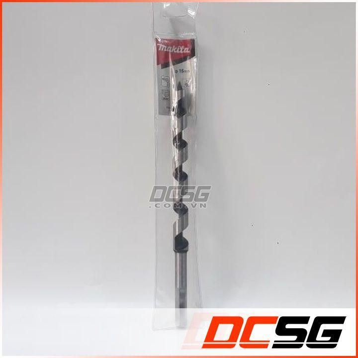 Mũi khoan gỗ 16x250mm chuôi tròn Makita D-07381