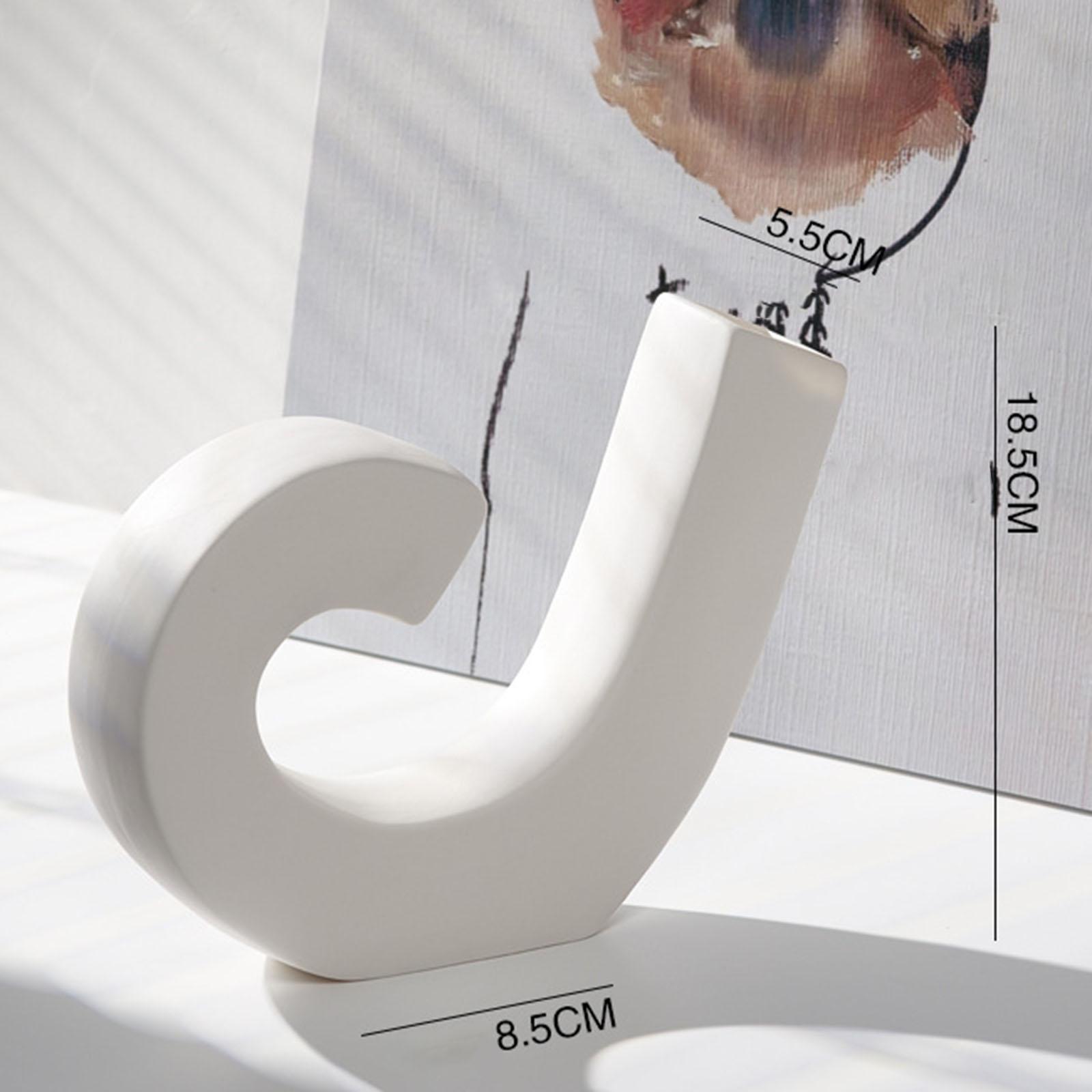 Ceramic Statue Nordic Sculpture Home Living Room Decor