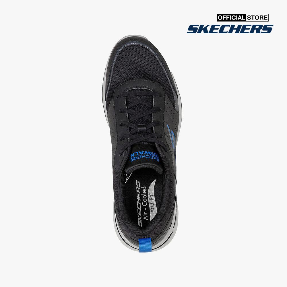 SKECHERS - Giày sneaker nam GOwalk Arch Fit Recharge 216122-BKBL