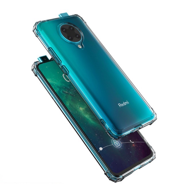 Ốp lưng dành cho Xiaomi Redmi K30 Pro bảo vệ camera, dẻo trong suốt, chống va đập