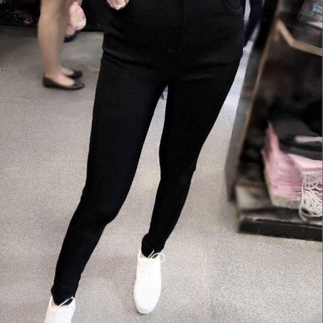 Quần treging Skinny cạp cao
