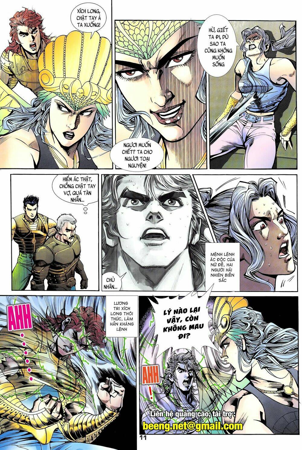long hổ 5 thế chapter 185 11
