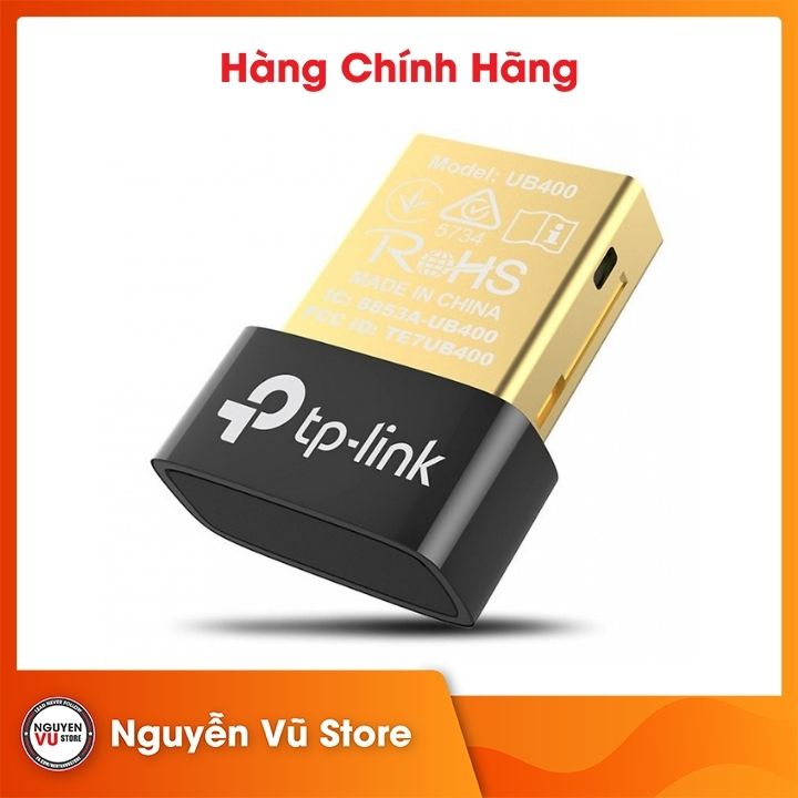 Bộ Thu Phát Bluetooth TP-Link UB400 USB Nano Bluetooth 4.0 - Hàng Chính Hãng