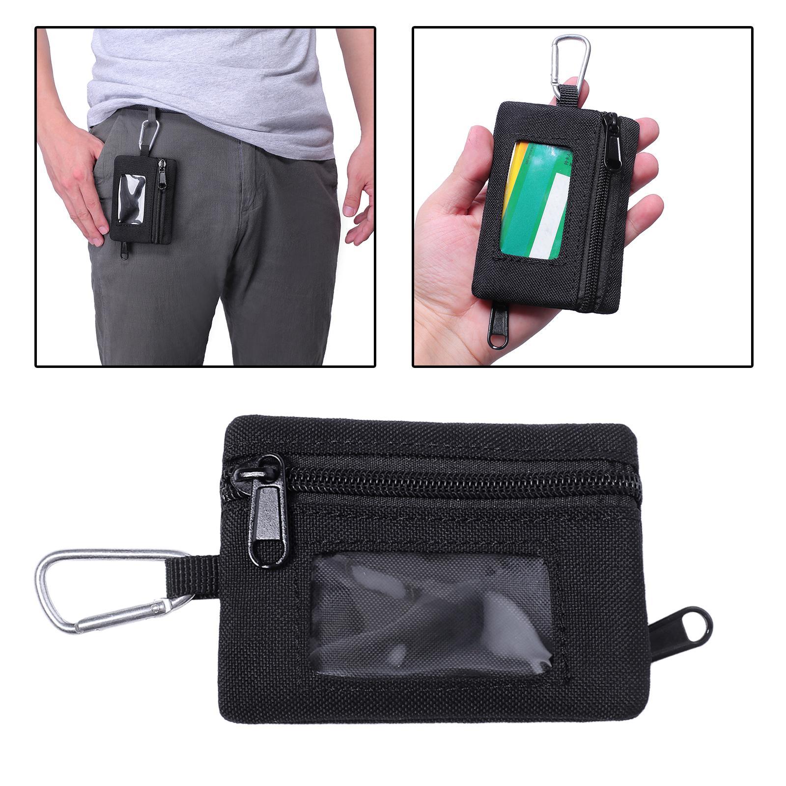 Oxford Cloth  Purse Fashion Running Sports Travel Pouch Bag Black