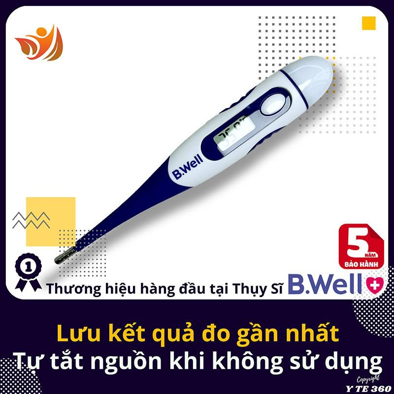 Nhiệt kế điện tử kẹp nách, miệng B Well WT 04 | Sản Xuất Tại Thụy Sĩ