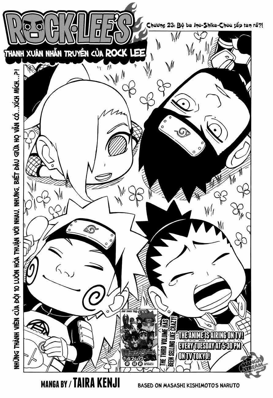 cửu vĩ hồ ly ngoại truyện rock lee chapter 23 1