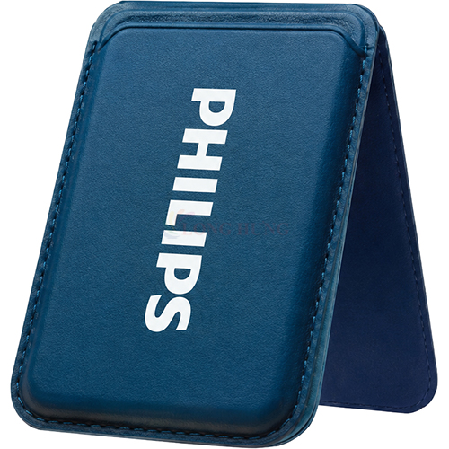 Giá đỡ điện thoại kèm ví da Philips 12x8cm (1 cái) - Hàng chính hãng