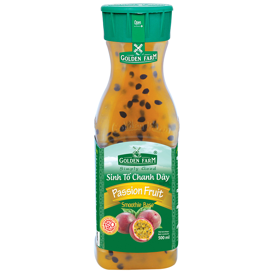 Sinh tố Golden Farm - Chanh dây - 500ml