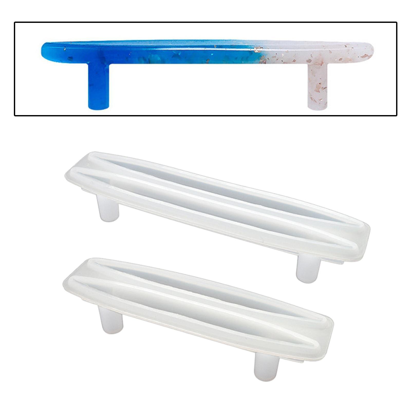 Tray Handle Mould Diy Pull Silicone Model for Platter Fruit Plate Drawer