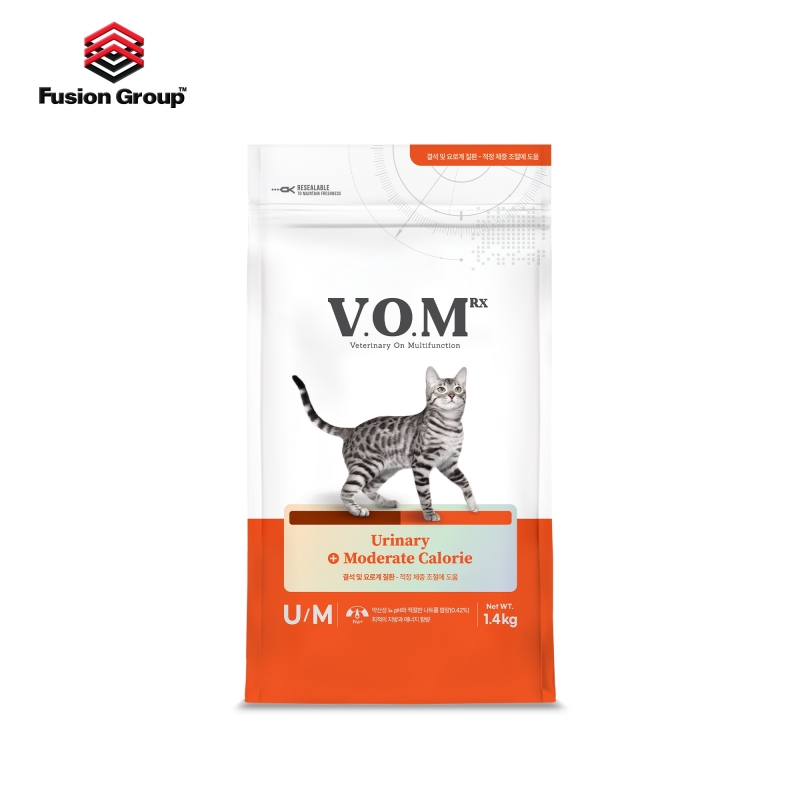Hạt VOM - Hỗ trợ đường tiết niệu &amp; kiểm soát lượng calo cho MÈO 1.4kg