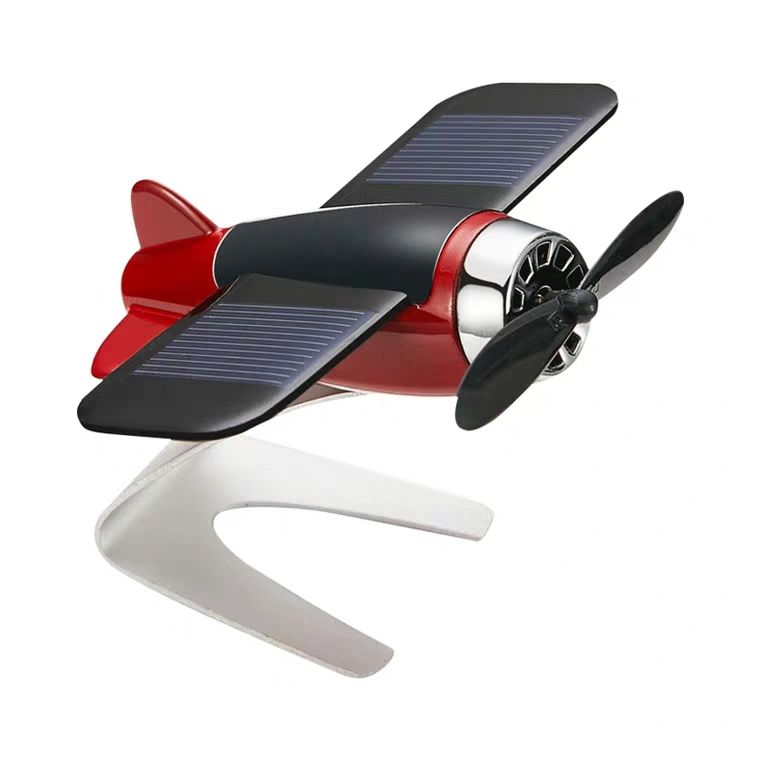 Máy bay khuếch tán sáp thơm tinh dầu ô tô năng lượng mặt trời mẫu mới loại đẹp , phụ kiện xe hơi