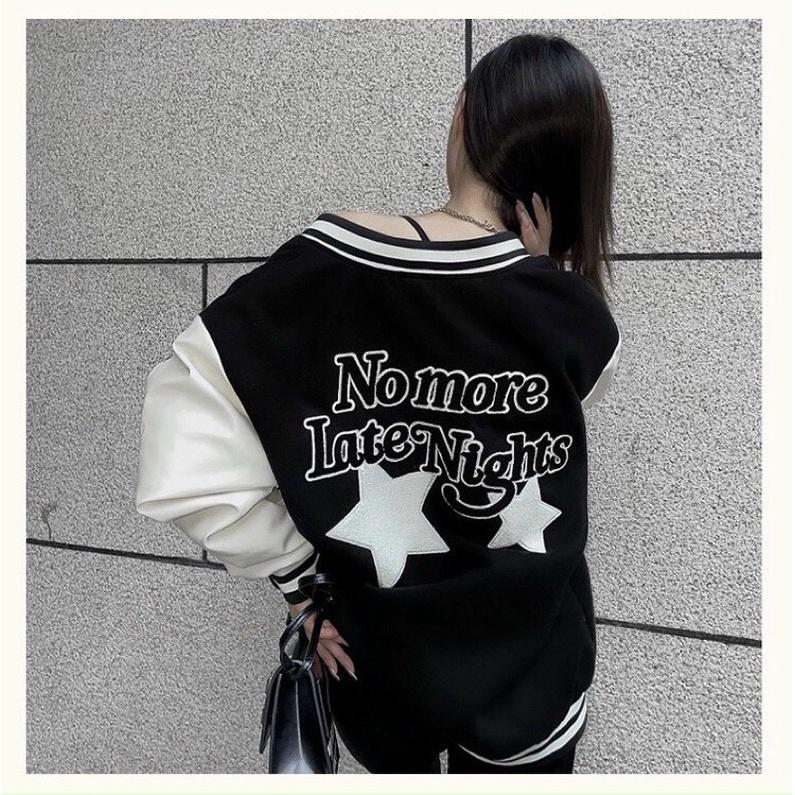 Áo Bomber Dù 2 Lớp Start LA Unisex Nam Nữ Áo Khoác Chất Dù Hình In Sắc nét, Áo Khoác Bomber Jacket Dù 2 Lớp Form Rộng Phối Chữ Nam Nữ Ullzang Unisex, ,áo dù bomber nam nữ cao cấp phong cách hàn quốc