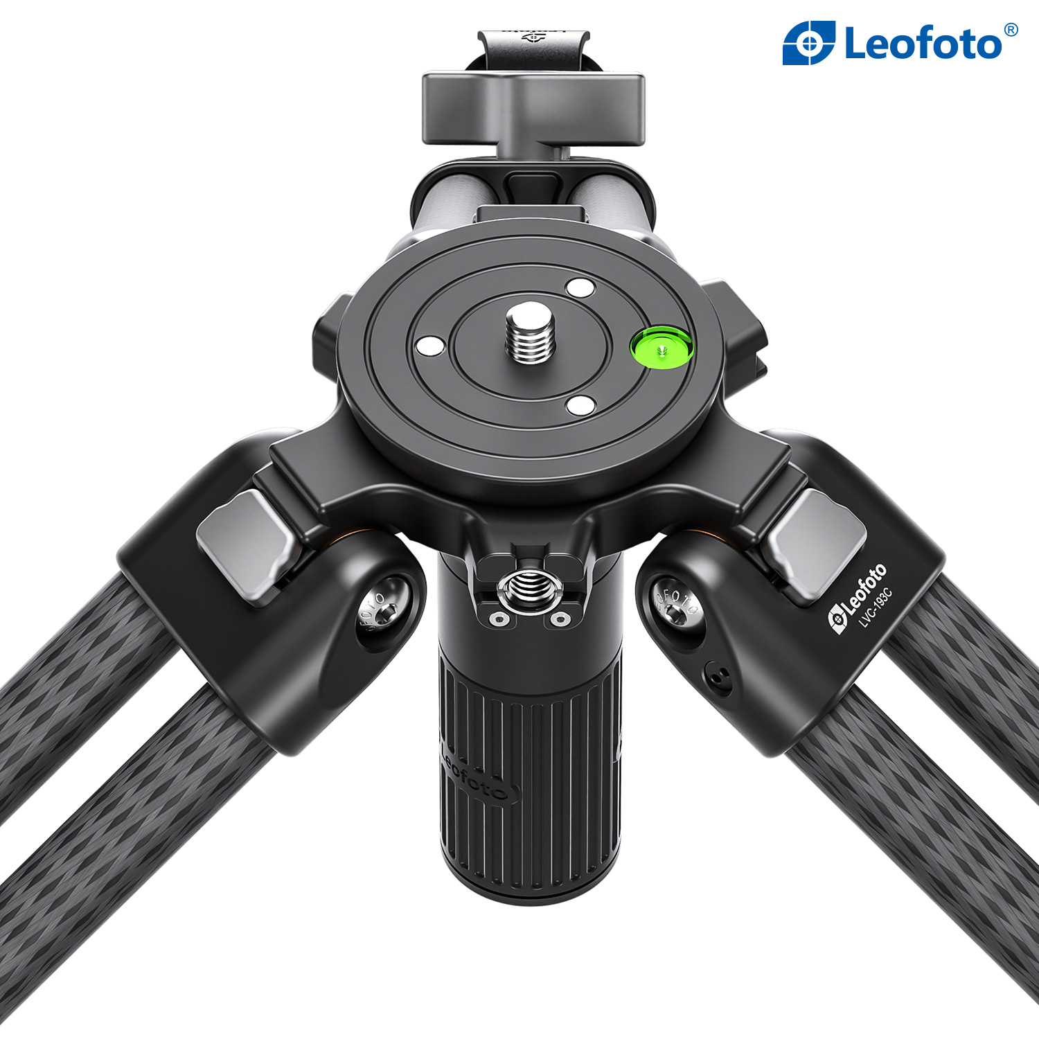 Video Tripod - Leofoto LVC193C+BV-15 - 10 Lớp Carbon Siêu Cứng Siêu Nhẹ - Hàng Chính Hãng