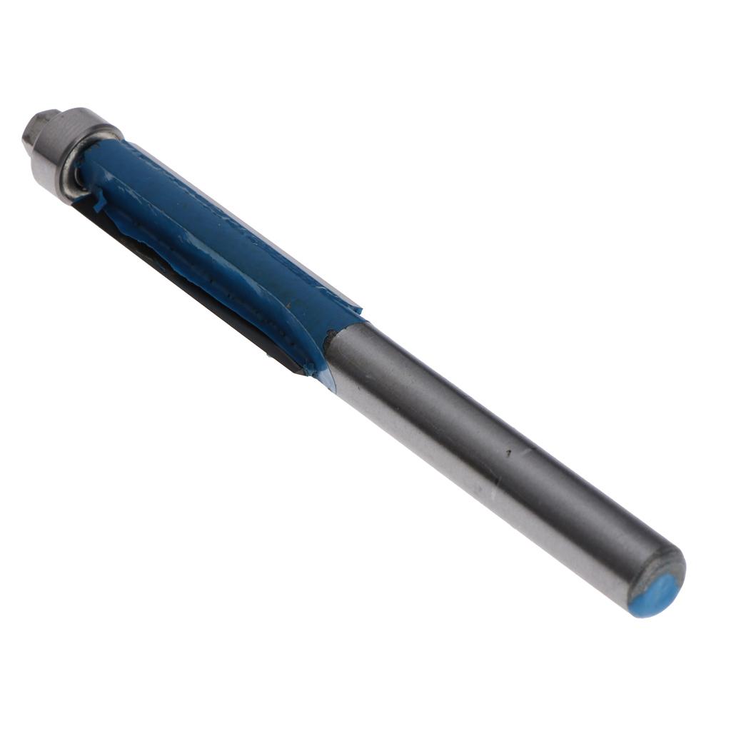 Bearing Flush Trim Router Bit with Alloy Tipped Router Bit Cutter Tools