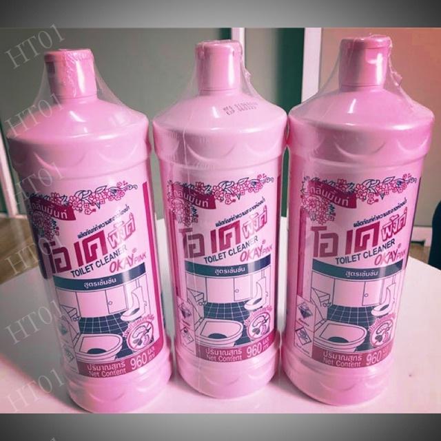 nước tẩy bồn cầu okay 960ml