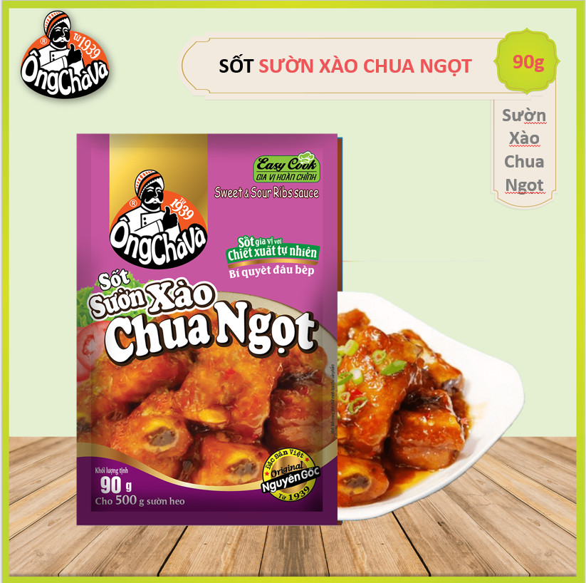 Sốt Sườn Xào Chua Ngọt Ông Chà Và 90gr